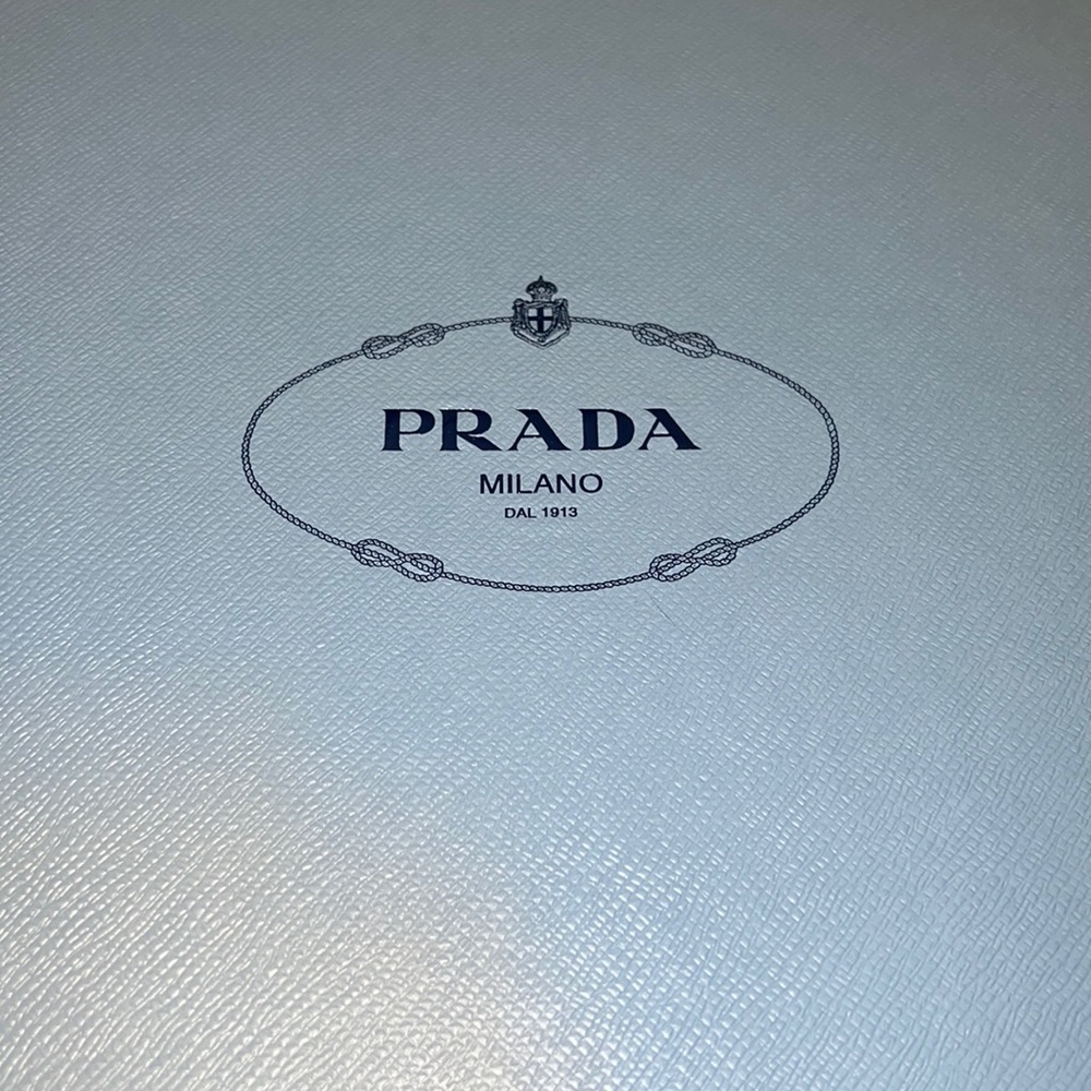 Prada Leather Shiny Heeled Booties Size 38 - Picture 2 of 2